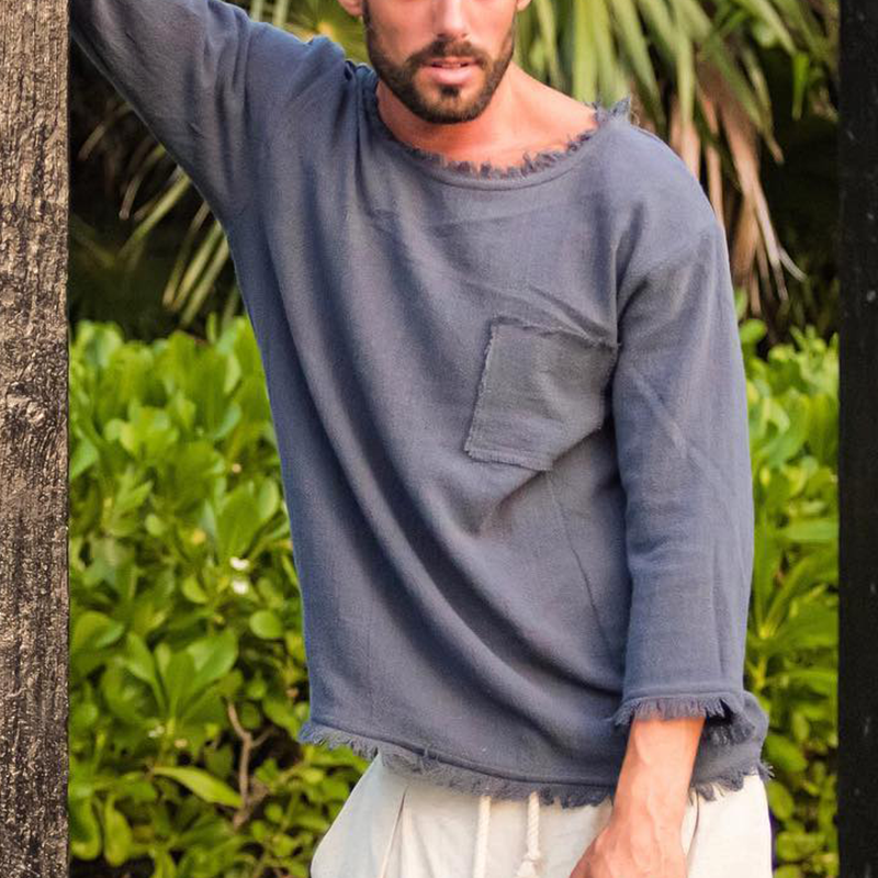 Holiday Men's Casual Long Sleeve Shirts