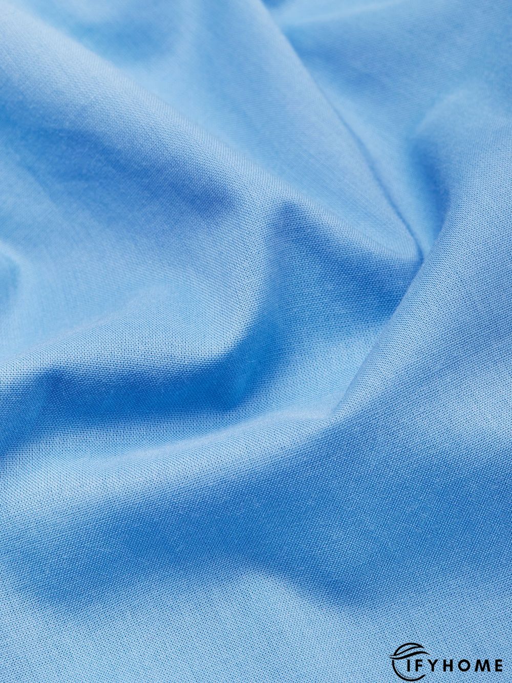 Women Solid Long Sleeve Linen Daily Casual Top | IFYHOME