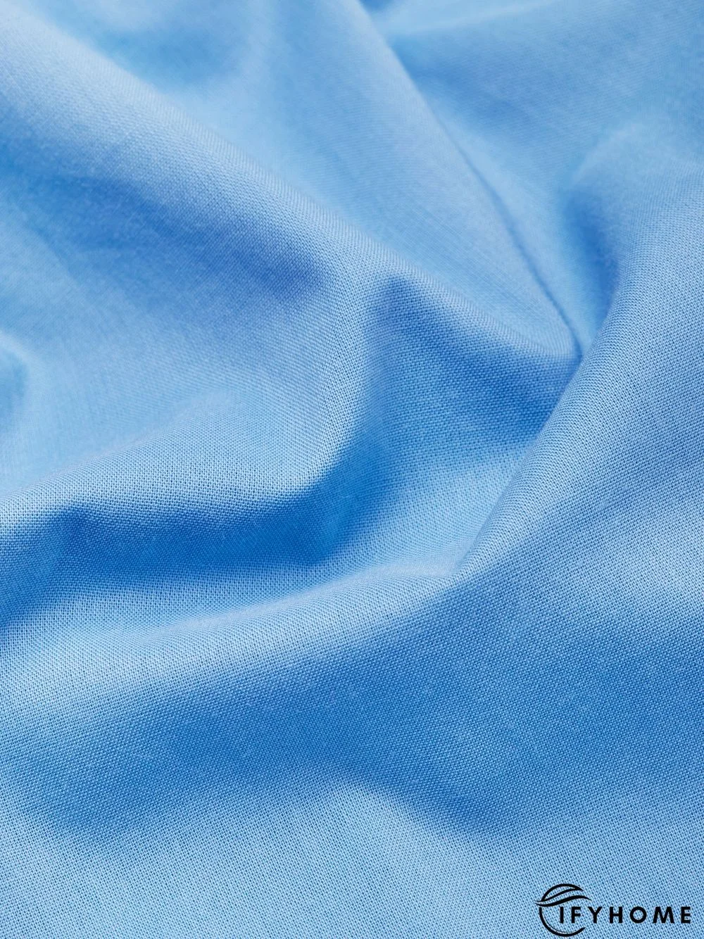 Women Solid Long Sleeve Linen Daily Casual Top | IFYHOME