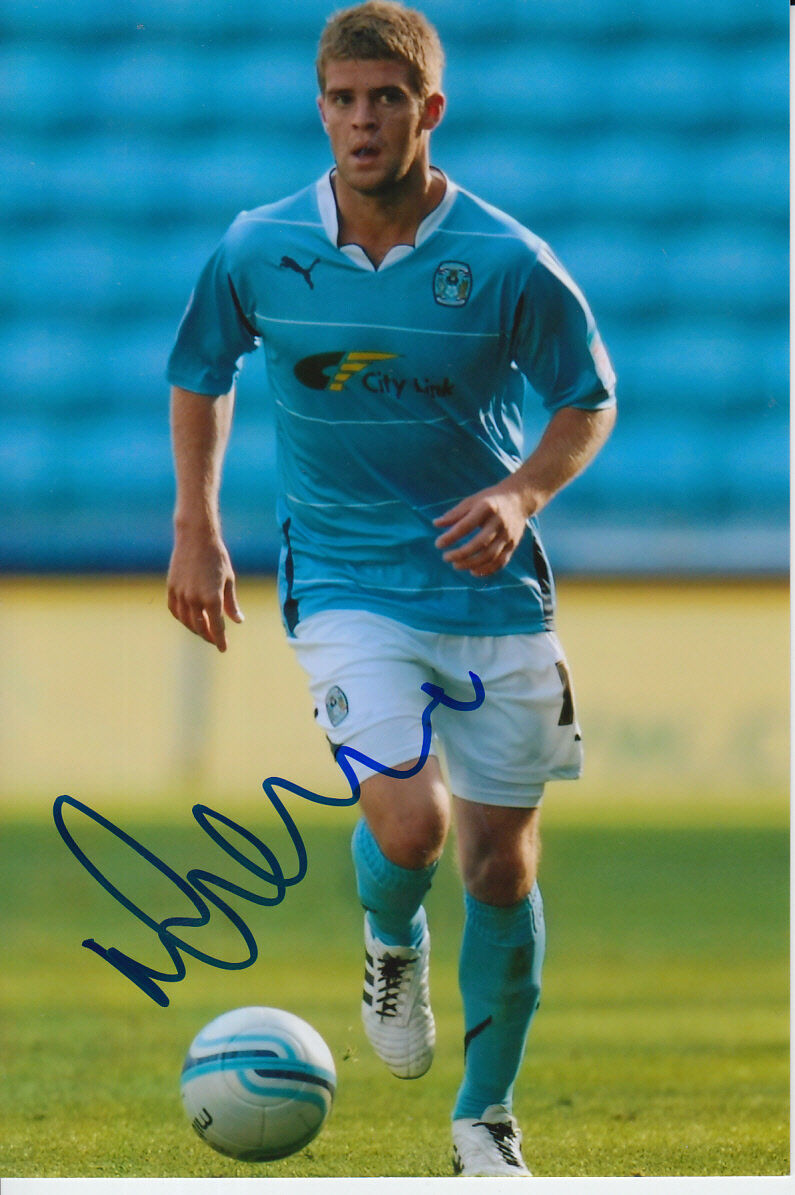 COVENTRY CITY HAND SIGNED MARTIN CRANIE 6X4 Photo Poster painting 6.