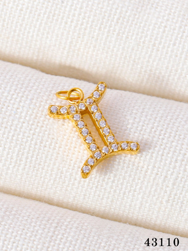 1 Piece 1 Set 304 Stainless Steel Constellation Pendant Chain Jewelry Accessories