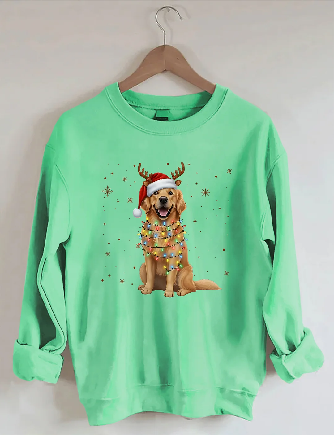 Christmas Golden Retriever Dog Sweatshirt