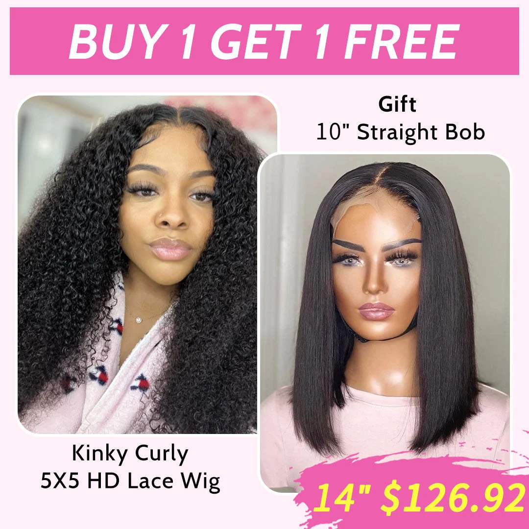 Jayda Jonét AlwaysAmeera Recommend Junoda Kinky Curly Hair HD Lace Closure Wig Brazilian Remy Wigs