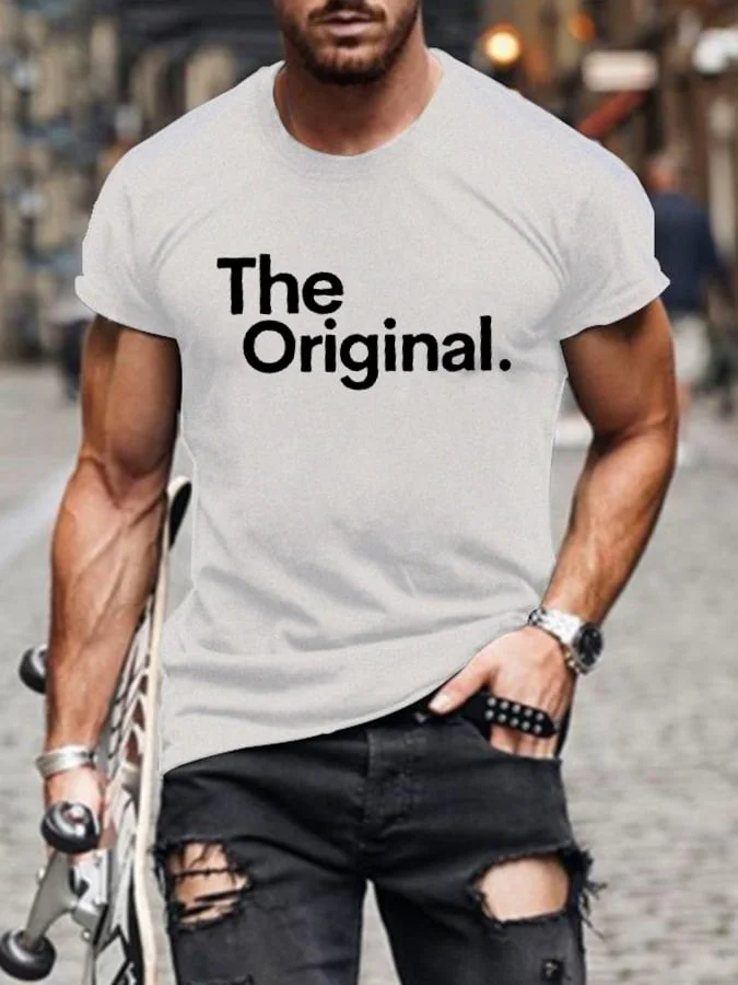 Men's Dad The Original Print T-Shirt socialshop