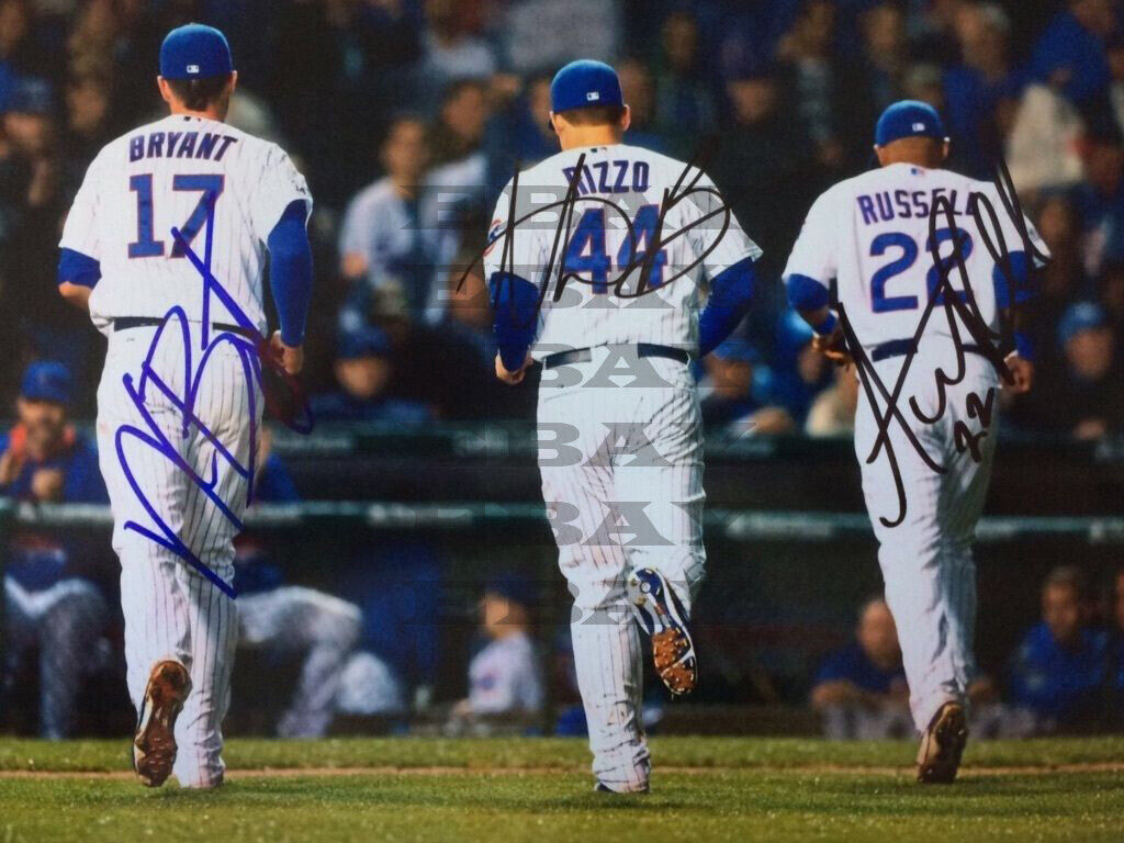 Kris Bryant Chicago Cubs 8x10 autographed Photo Poster painting Reprint