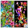 2Pack Flower Butterfly- AB Drills Full Round Diamond Painting(85x45cm)