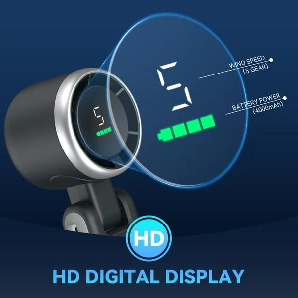 ☀️Summer Ourdoor essential Portable Handheld Turbo Fan