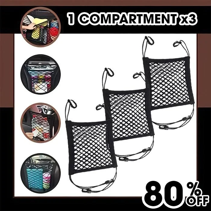 Netting Bag - (Car must-have) Universal Elastic Mesh Net trunk Bag