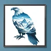 Eagle Landscape-Full Round Diamond Painting 