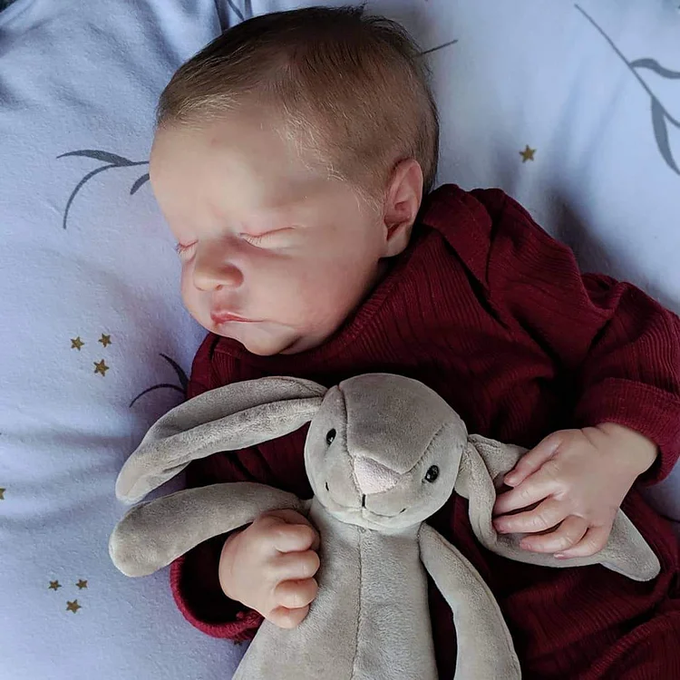  20'' Cute Sleeping Reborn Toddlers Silicone Baby Boy Dolls Susan 2024 with Heartbeat & Coos - Reborndollsshop®-reborndollsshop®