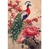 Peacock - 9CT Full Beaded Cross Stitch Kit(40x74cm)