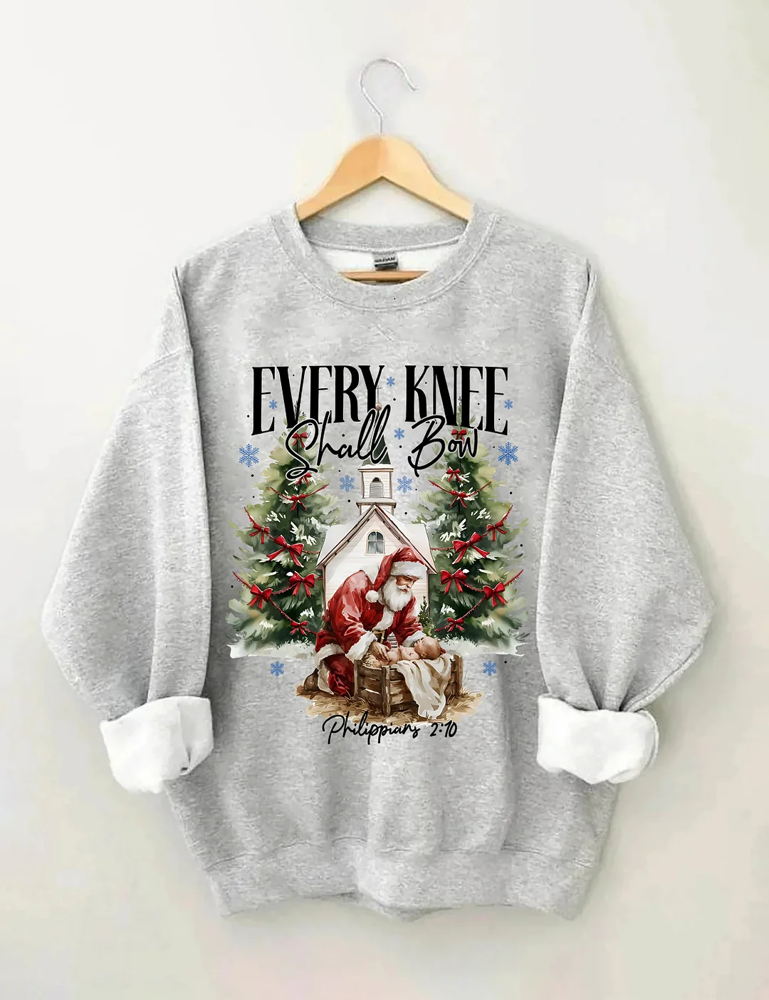 Every Knee Shall Bow Sweatshirt