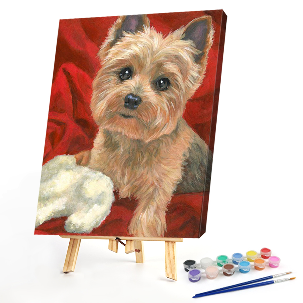 

40*50CM - Paint By Numbers - Dog, 501 Original