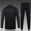 Joyfball 2024/2025 Juventus Half-Pull Training Suit Black Football Shirt 1:1 Thai Quality