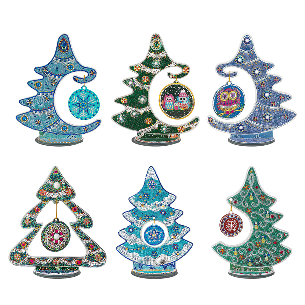 Christmas Tree Ornaments Gifts-Diamond painting ornaments