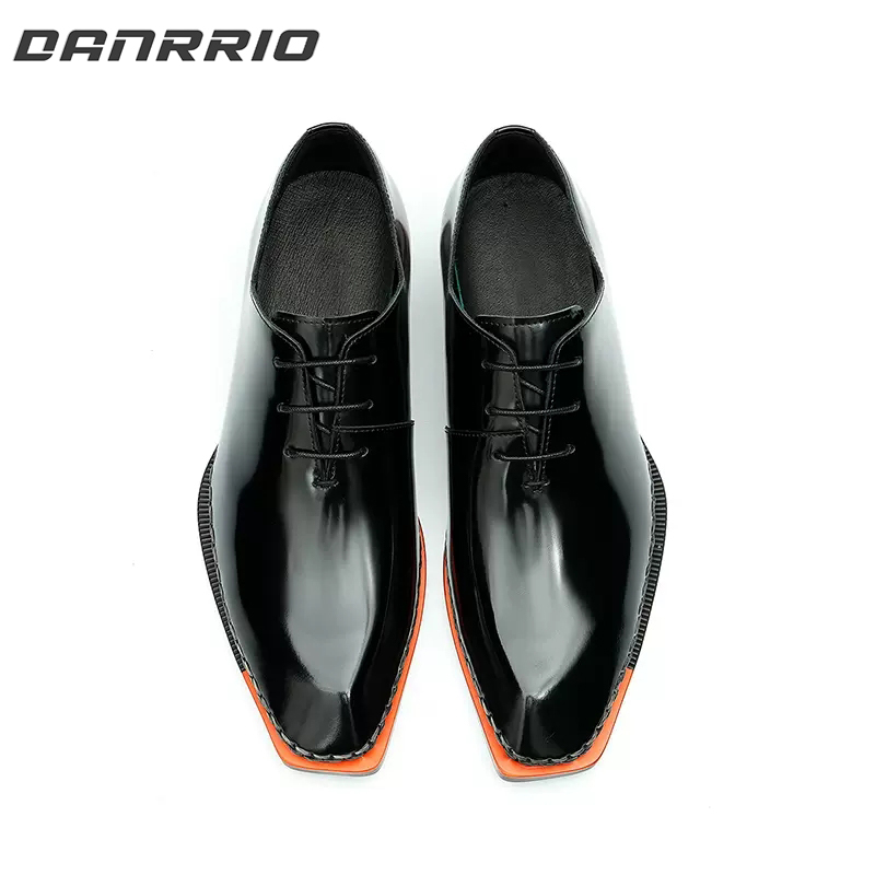 DANRRIO Patent Leather Shiny Oxford Shoes DANRRIO.COM DANRRIO