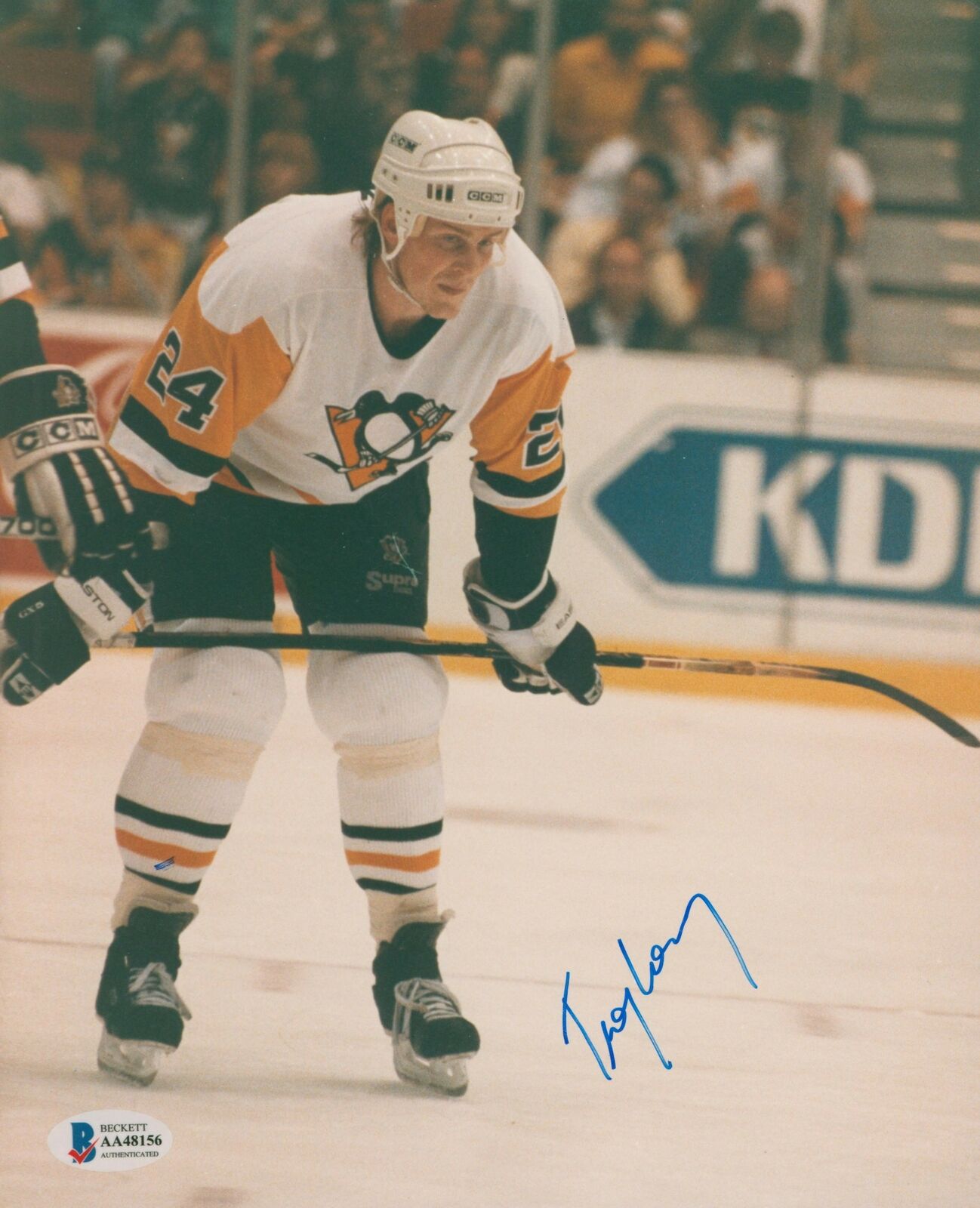 Penguins Troy Loney Authentic Signed 8x10 Photo Poster painting Autographed BAS #AA48156