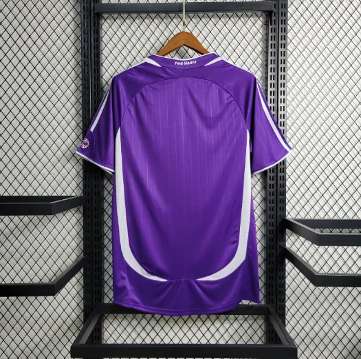 Retro 2006 Real Madrid Purple Football Shirt