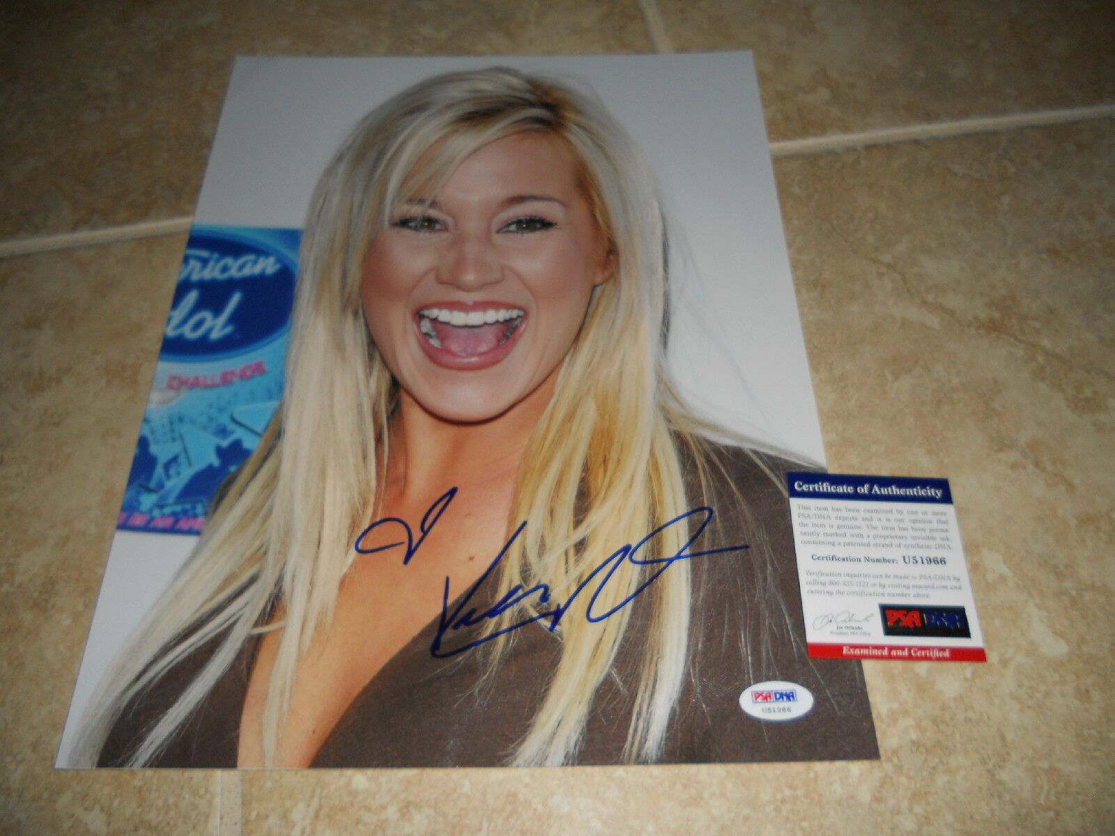 Kelly Pickler Sexy IP Signed Autographed 11x14 Photo Poster painting PSA Certified F5