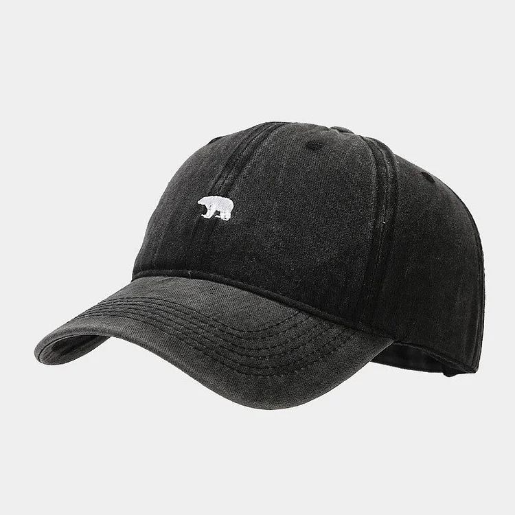 2023 Spring Cotton Cartoon Animal Embroidery Casquette Baseball Cap Adjustable Snapback Hats for Men and Women 143