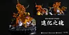 Agumon & Greymon with LED - Digimon Resin Statue - Idea Rocket Studios