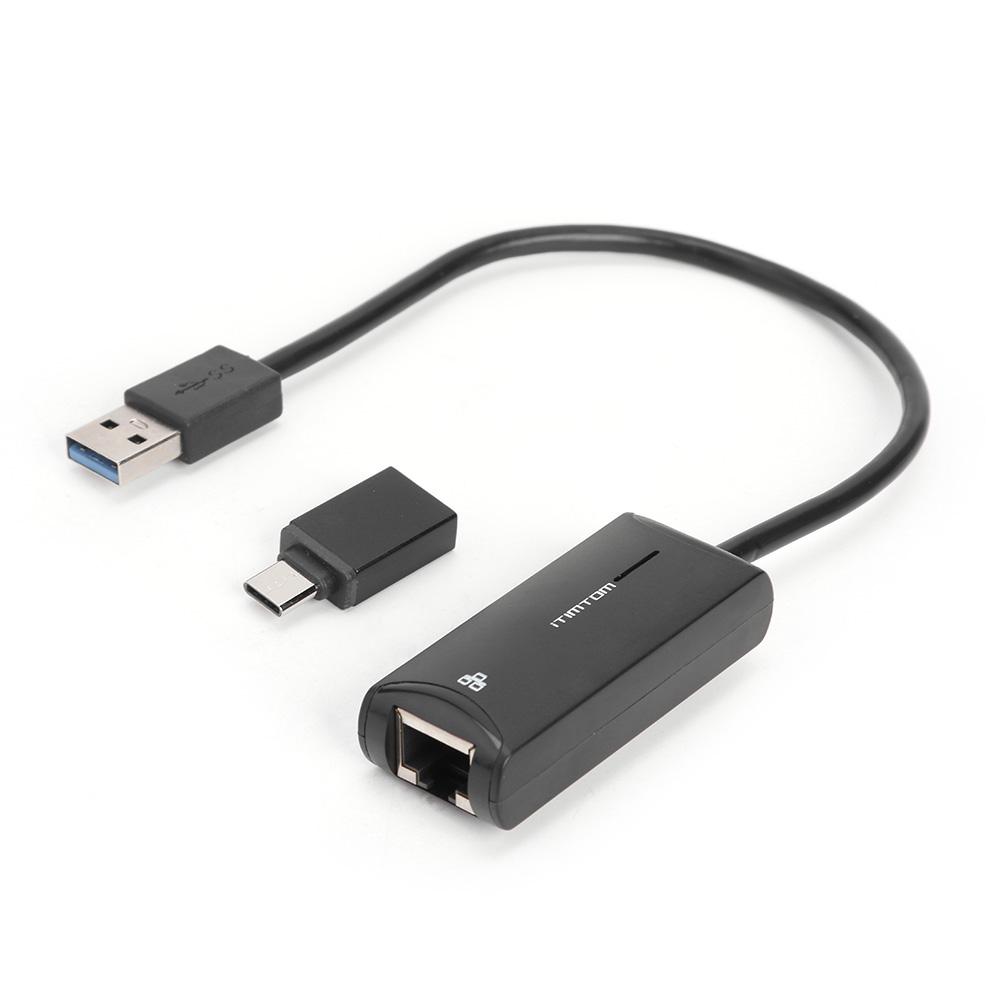 

USB3.0/USB3.1 to RJ45 LAN 10/100/1000M Gigabit Ethernet Network Adapter, 501 Original