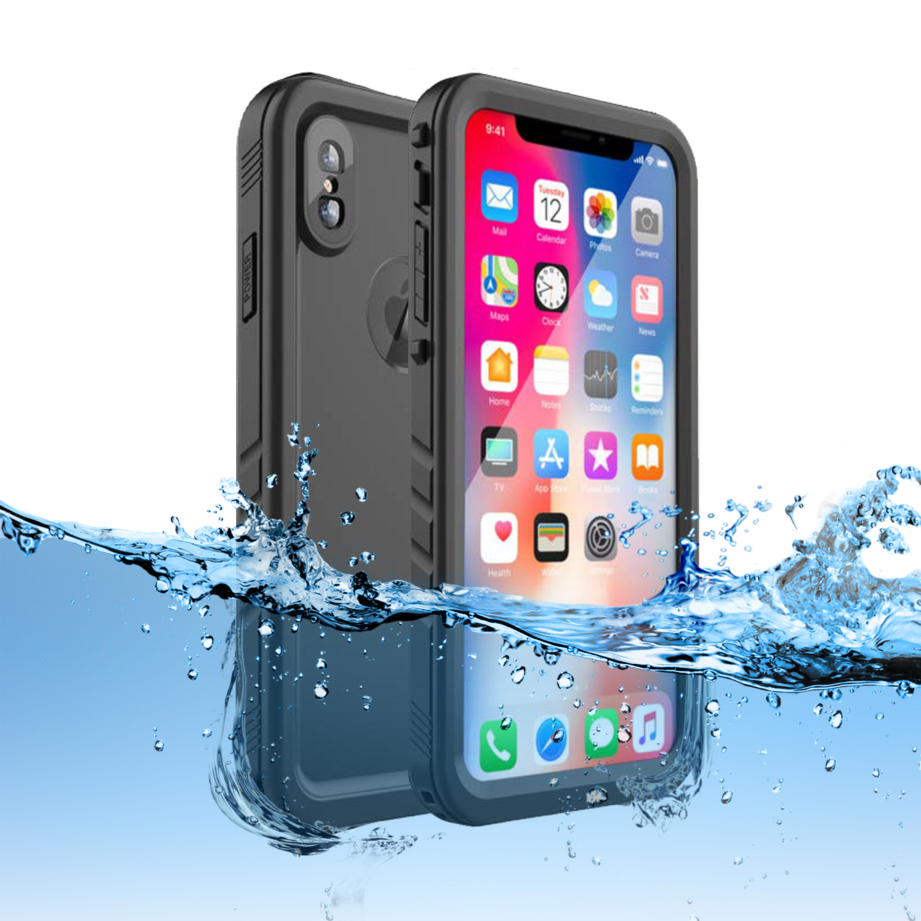 Waterproof Case For iPhone Xs Max