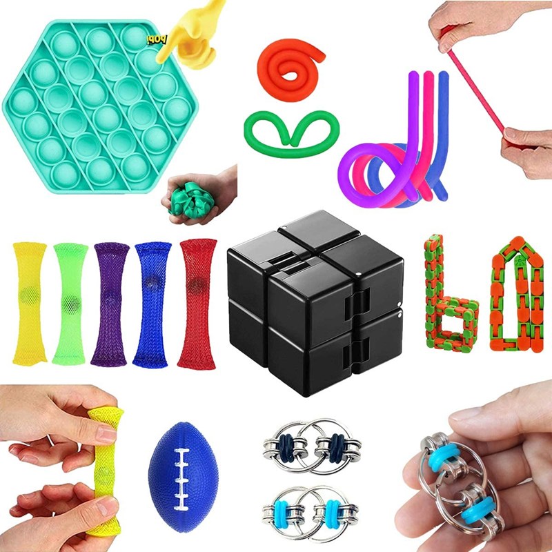 

17pcs Fidget Spinner Toys Set, 501 Original