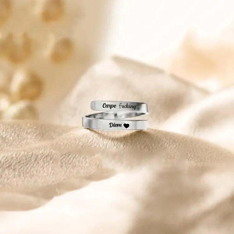 Carpe Fucking Diem Ring