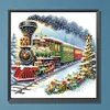Diamond Painting-DIY Crystal Rhinestone Xmas Train