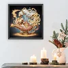 Genius Lamp Beauty - Diamond Painting - Partial Special Shaped Drill(Canvas|30*30cm)