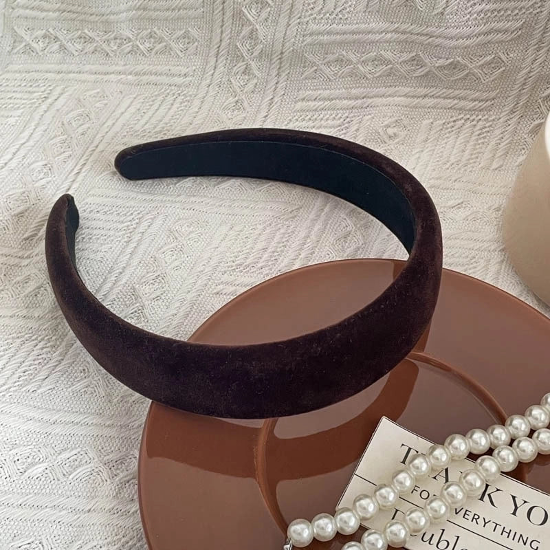 Elegant Retro Solid Color Cloth Hair Band