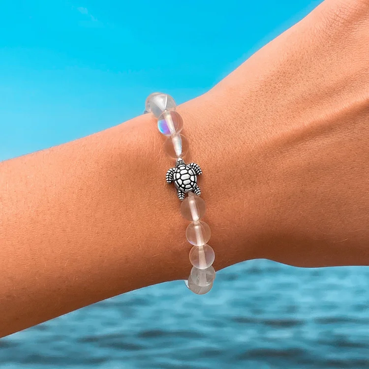 Sea Turtle Crystal Bracelet