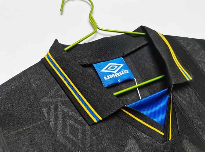 Retro 93/94 Manchester United Away Long Sleeve Football T-Shirt Thai Quality