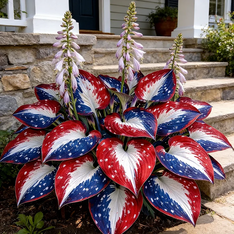 🎉𝐀𝐦𝐞𝐫𝐢𝐜𝐚 𝟐𝟓𝟎𝐭𝐡 𝐀𝐧𝐧𝐢𝐯𝐞𝐫𝐬𝐚𝐫𝐲🌿Rare American Glory Hosta Bulbs