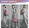 Wasserdicht Anti Diebstahl Rucksack 15,6 Zoll Laptop Rucksack Damen Schulrucksack Gro&szlig;e Business Notebook Daypack f&uuml;r Arbeit Reisen Backpack Herren M&auml;dchen Frauen Lila
