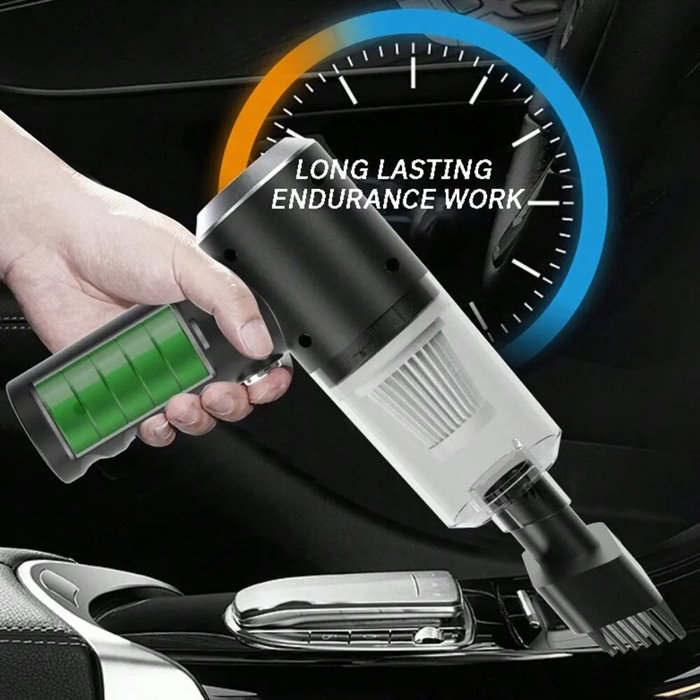 Likron Watches Premium Portable Handheld Vacuum Cleaner - Cordless Powerful Suction for Home