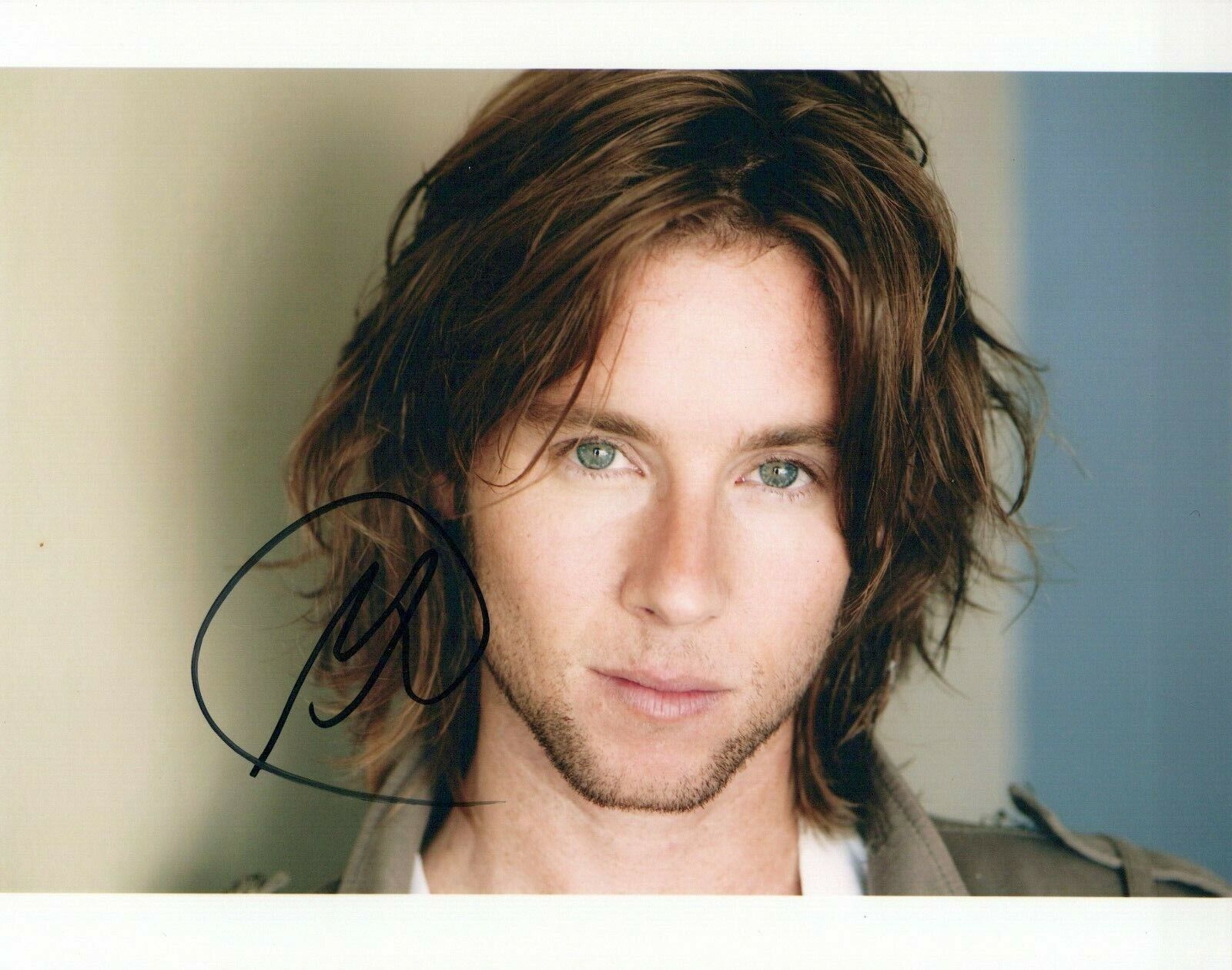 Greg Cipes head shot autographed Photo Poster painting signed 8x10 #2