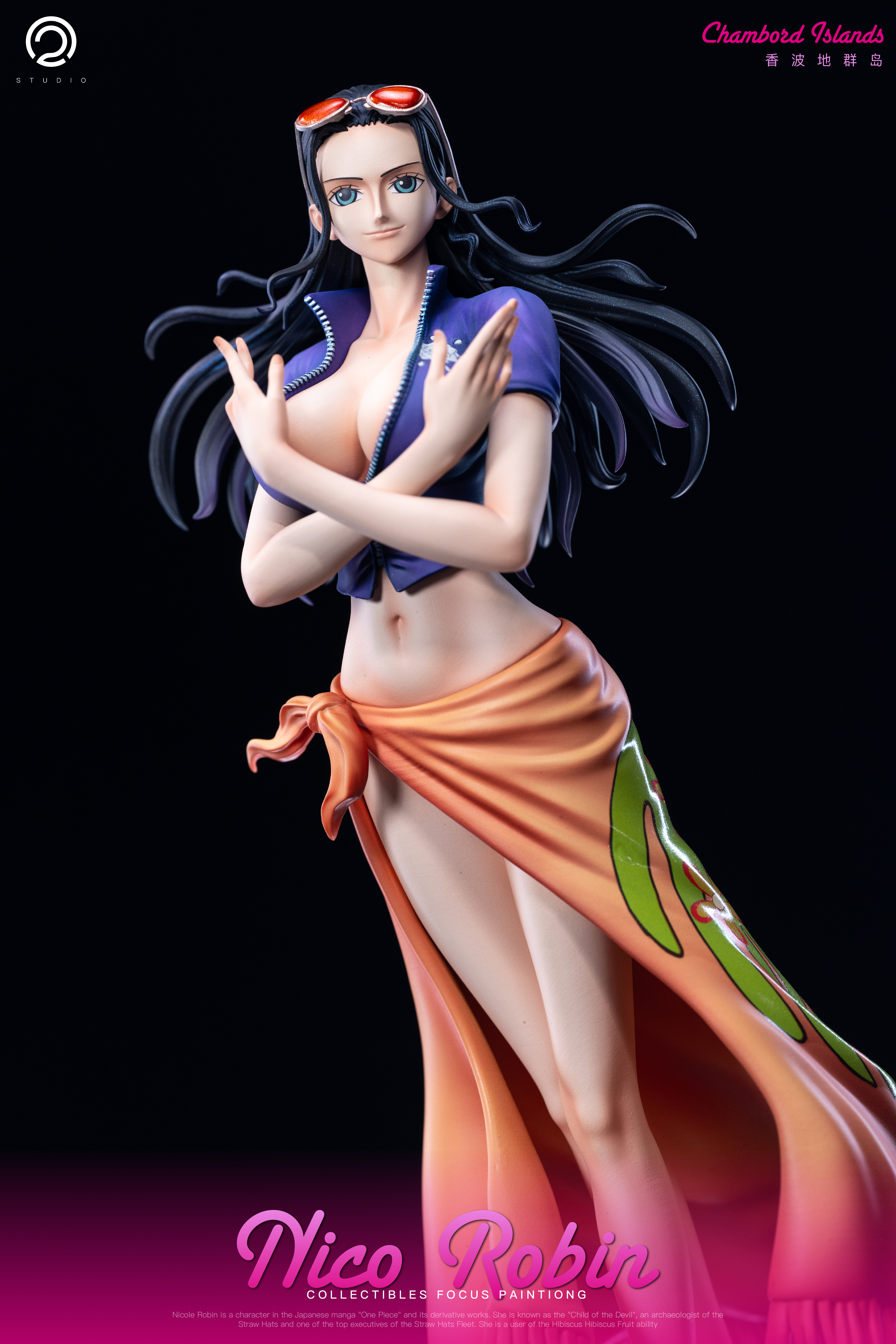 C2 Studio - One Piece Two years later Straw Hat Pirates Part 7 Nico Robin Statue(GK)-