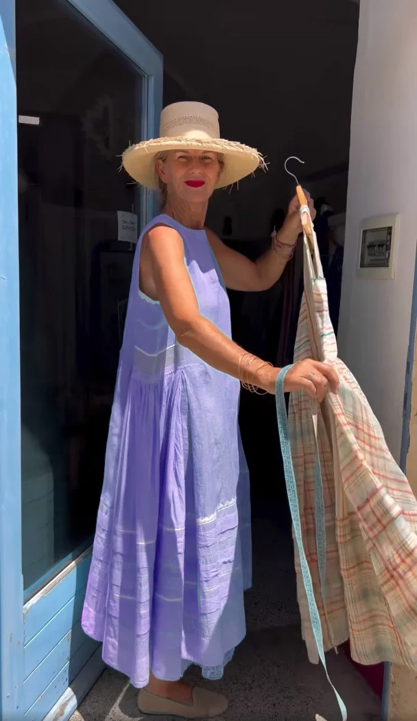 Vacation loose dress  5bf9