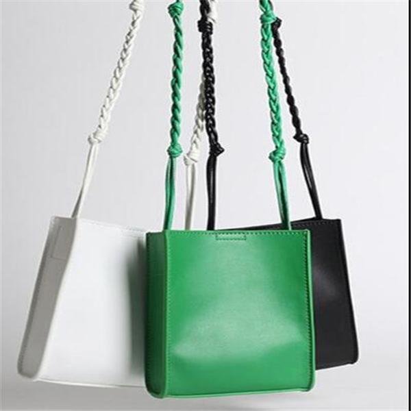 Women's leather  Stylish Drawstring Bag