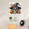 Skull-11CT Stamped Cross Stitch 40*40cm/15.75*15.75in tapestrymarket