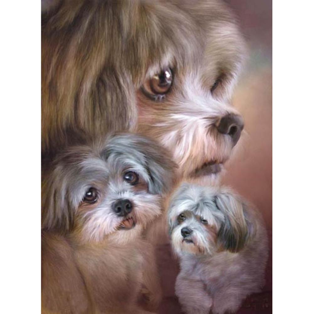 

(Multi-Size) Dog - Round/Square Drill Diamond Painting - 30*40CM, Round diamond 30*40cm, 501 Original