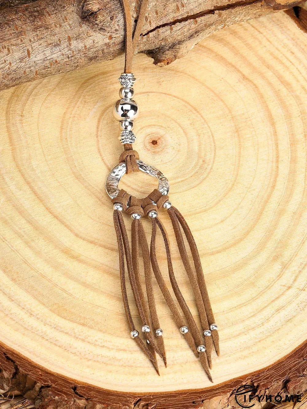 Beach Ethnic Versatile Leather Rope Long Necklace | IFYHOME