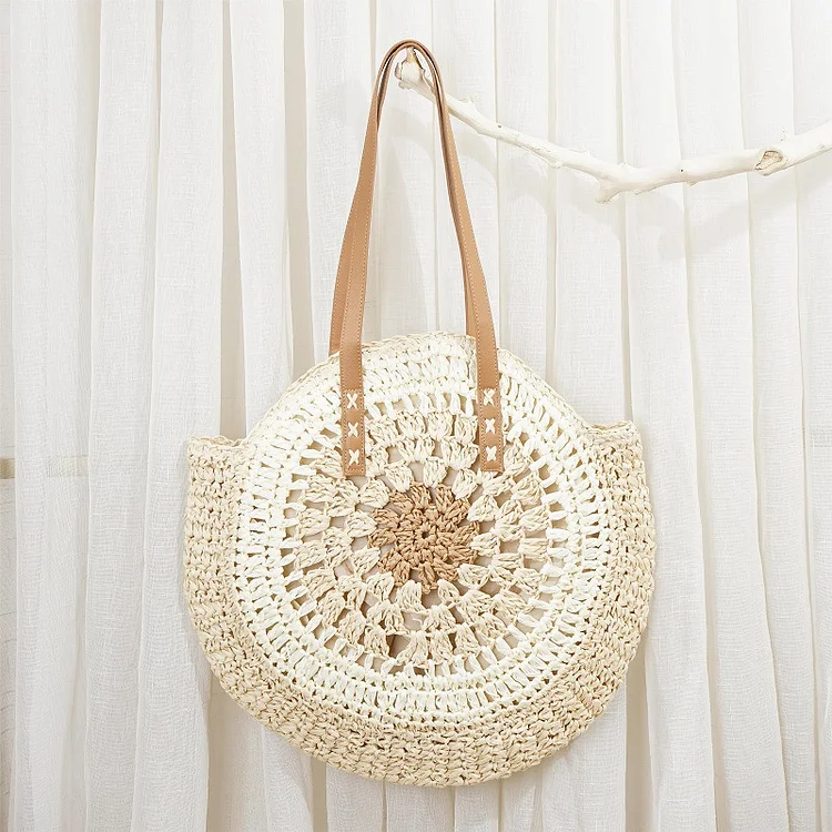 Woven Beach Shoulder Bag