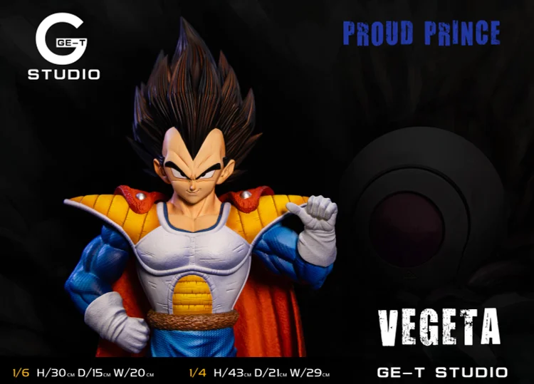 GE-T Studio - Dragon Ball Prince Vegeta 1/6 Statue(GK)-