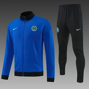 2026/2027 Inter Milan Full Zip Training Suite Blue Football Jersey 1:1 Thai Quality