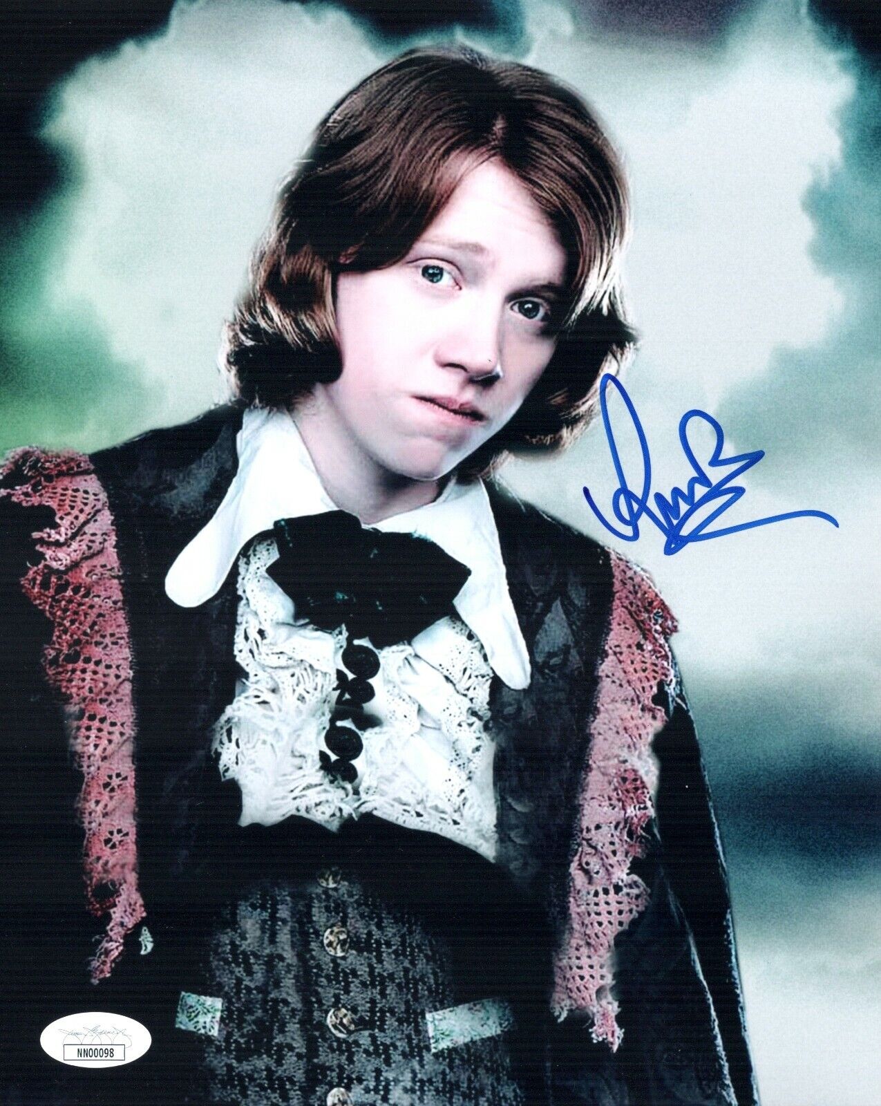 RUPERT GRINT Signed HARRY POTTER's RON WEASLEY Photo Poster painting Autograph JSA COA