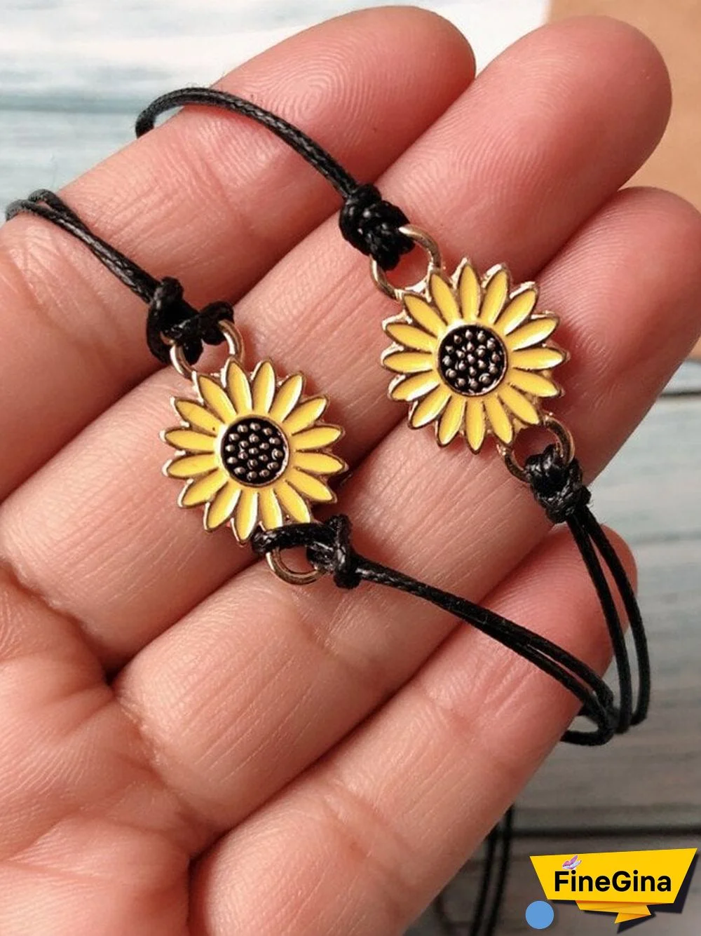 Sunflower Daisy Bracelet