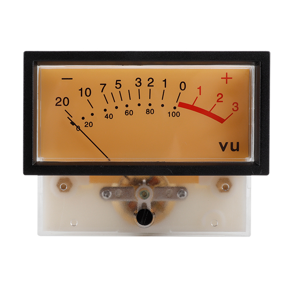 

High-Precision VU DB Level Meter LED Backlight Durable Audio Level Meters, 501 Original
